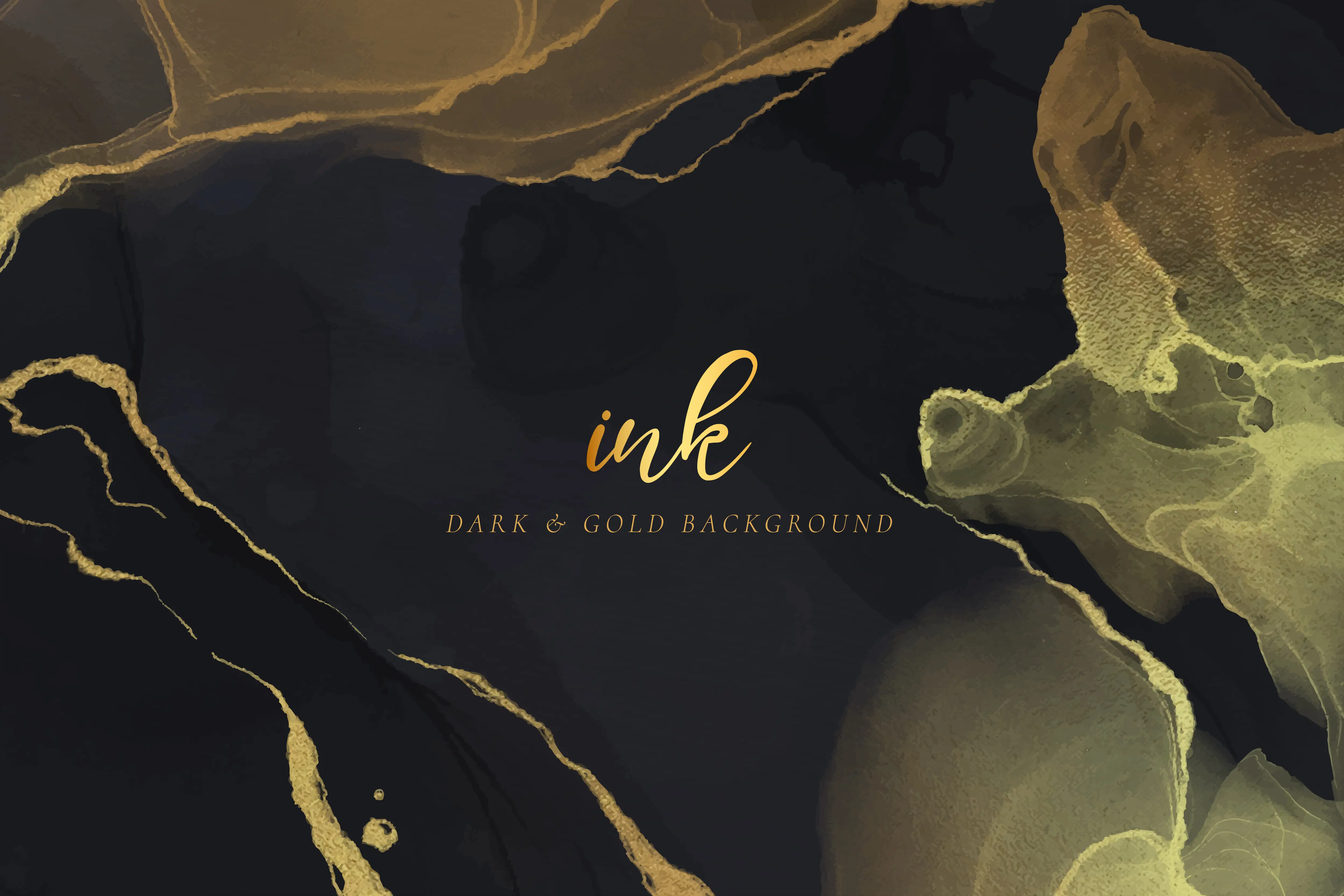 Dark gold premium texture