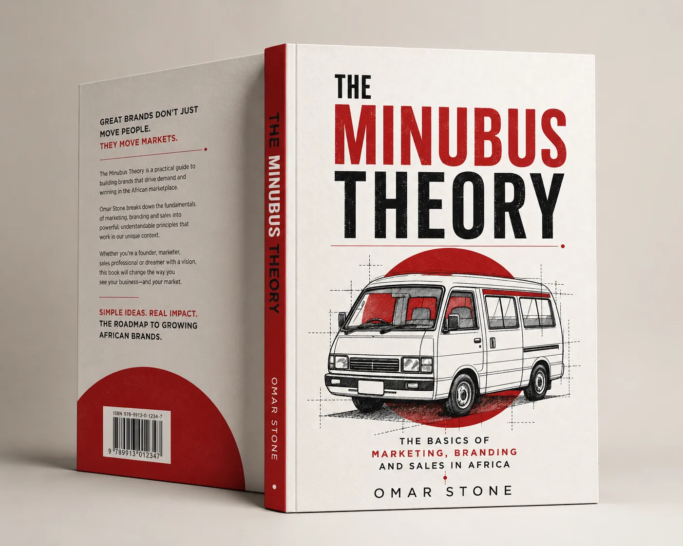 The Minibus Theory, front and back cover